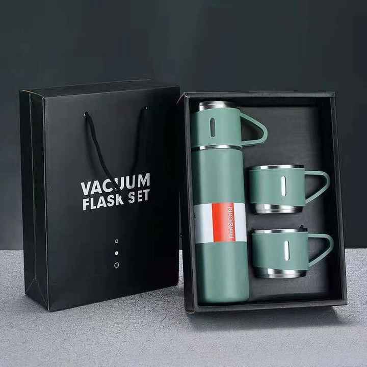 Vacuum Insulated Flask Set