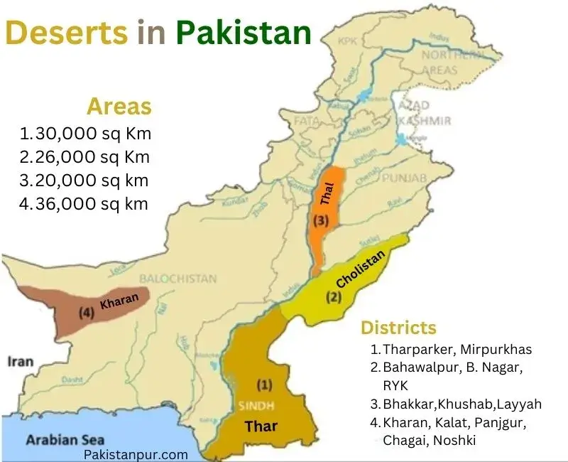 Deserts in Pakistan; Discovering the Hidden Gems
