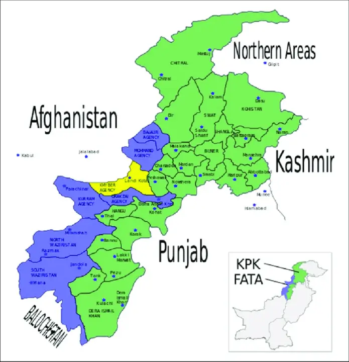 map of kpk