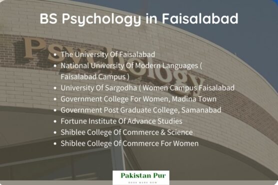 bs psychology in faisalabad