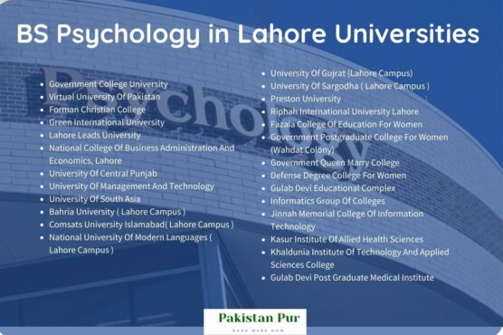 bs applied psychology in Lahore
