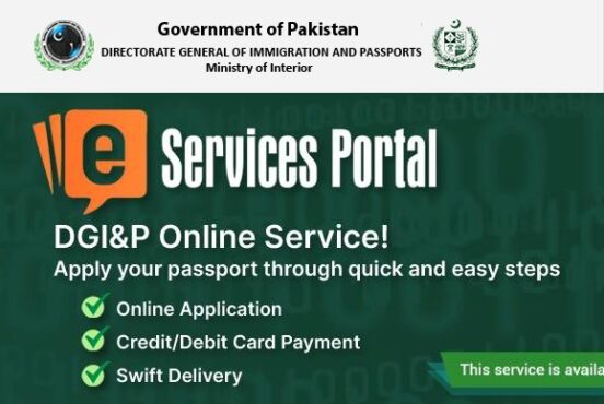 online payment for passport website screenshot
