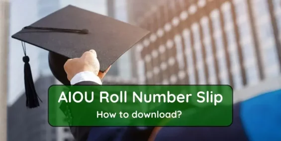AIOU roll number slip download