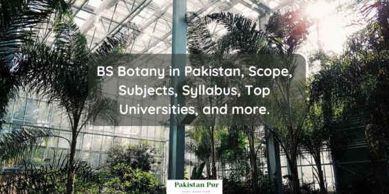 bs botany in pakistan