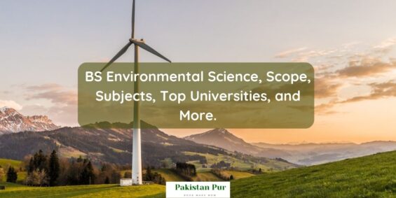 bs environmental science in pakistan