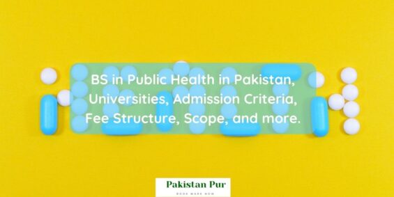 bs in public health in pakistan