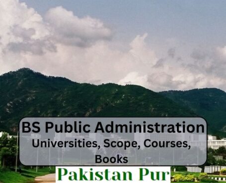 BS Public Administration scope and universities