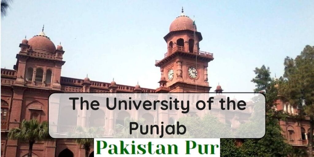 the university of the Punjab