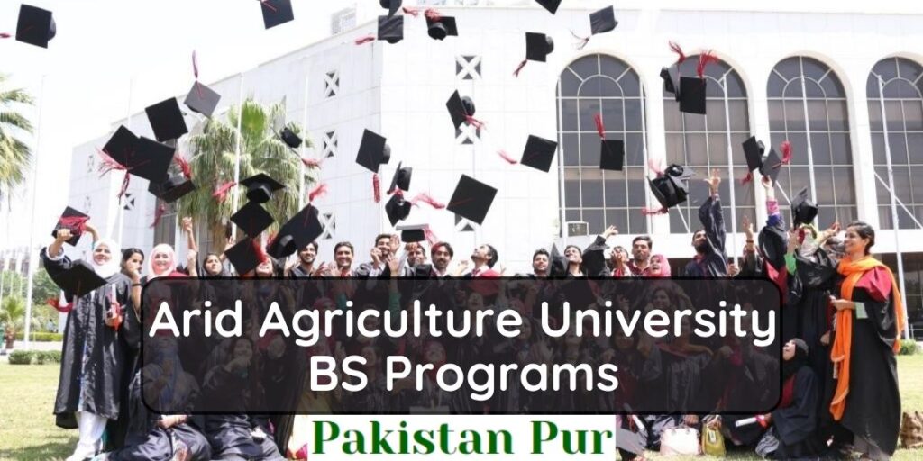 Arid Agriculture University BS Programs