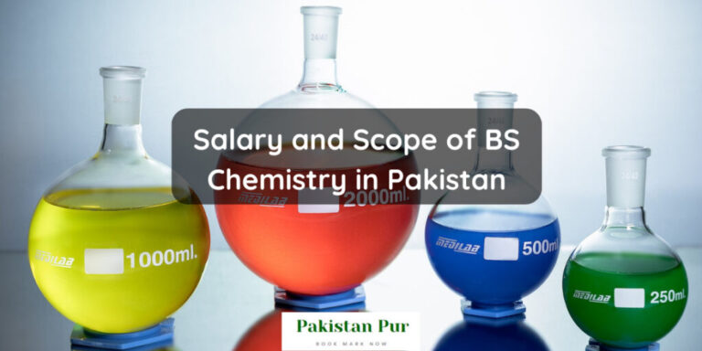 phd chemistry salary in pakistan